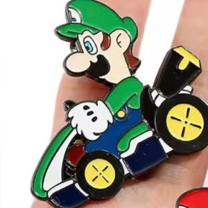 Luigi inspired Enamel Pin -New!